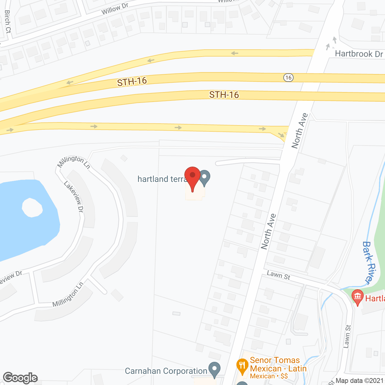 Hartland Terrace in google map