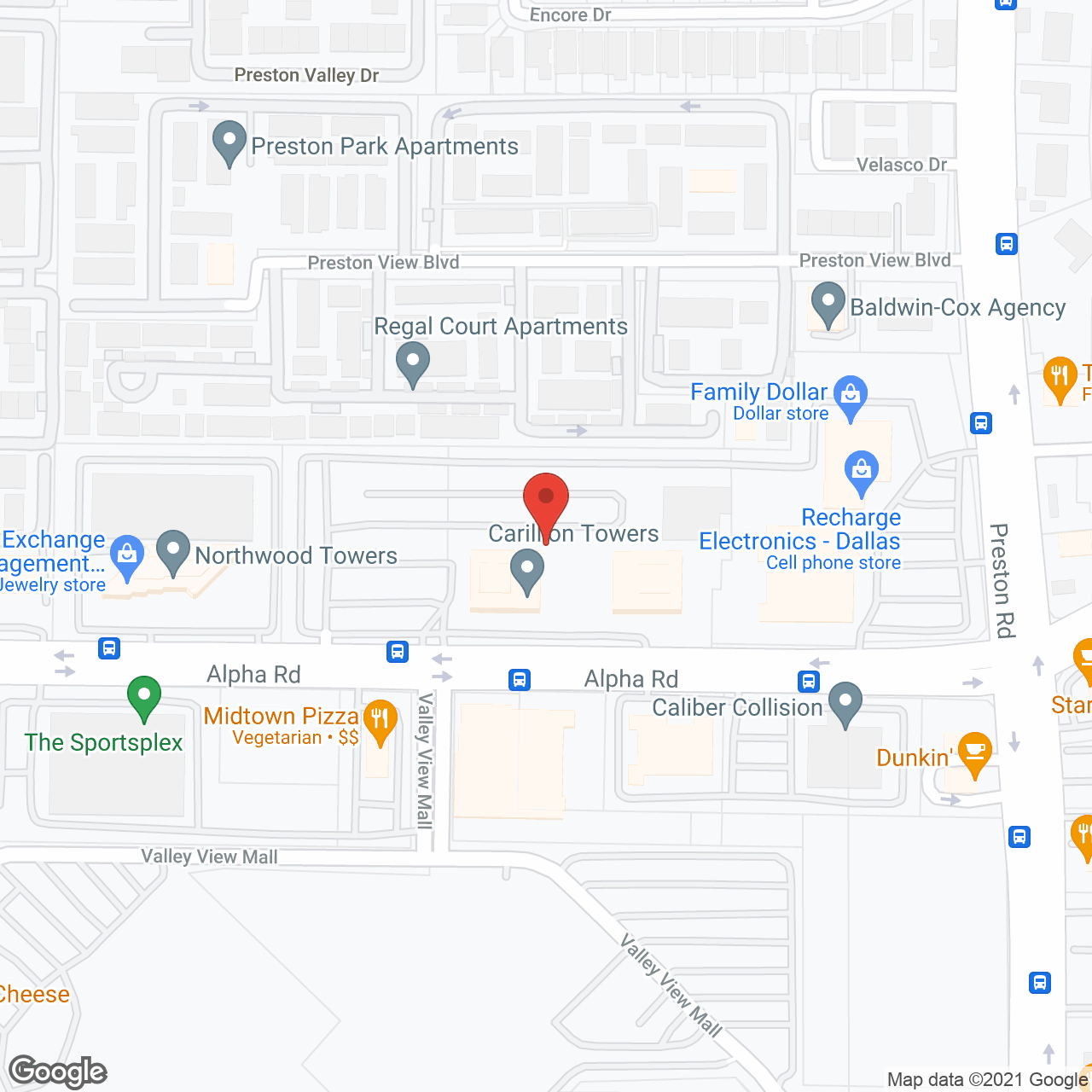 Golden Heart Senior Care Of Dallas in google map