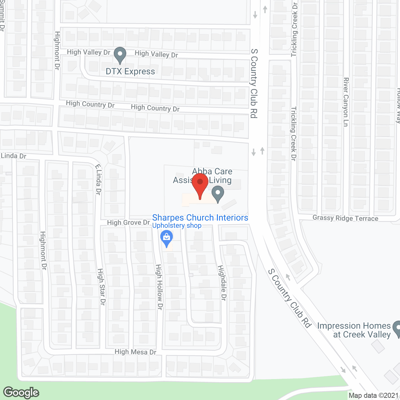 Abba Care Assisted Living in google map