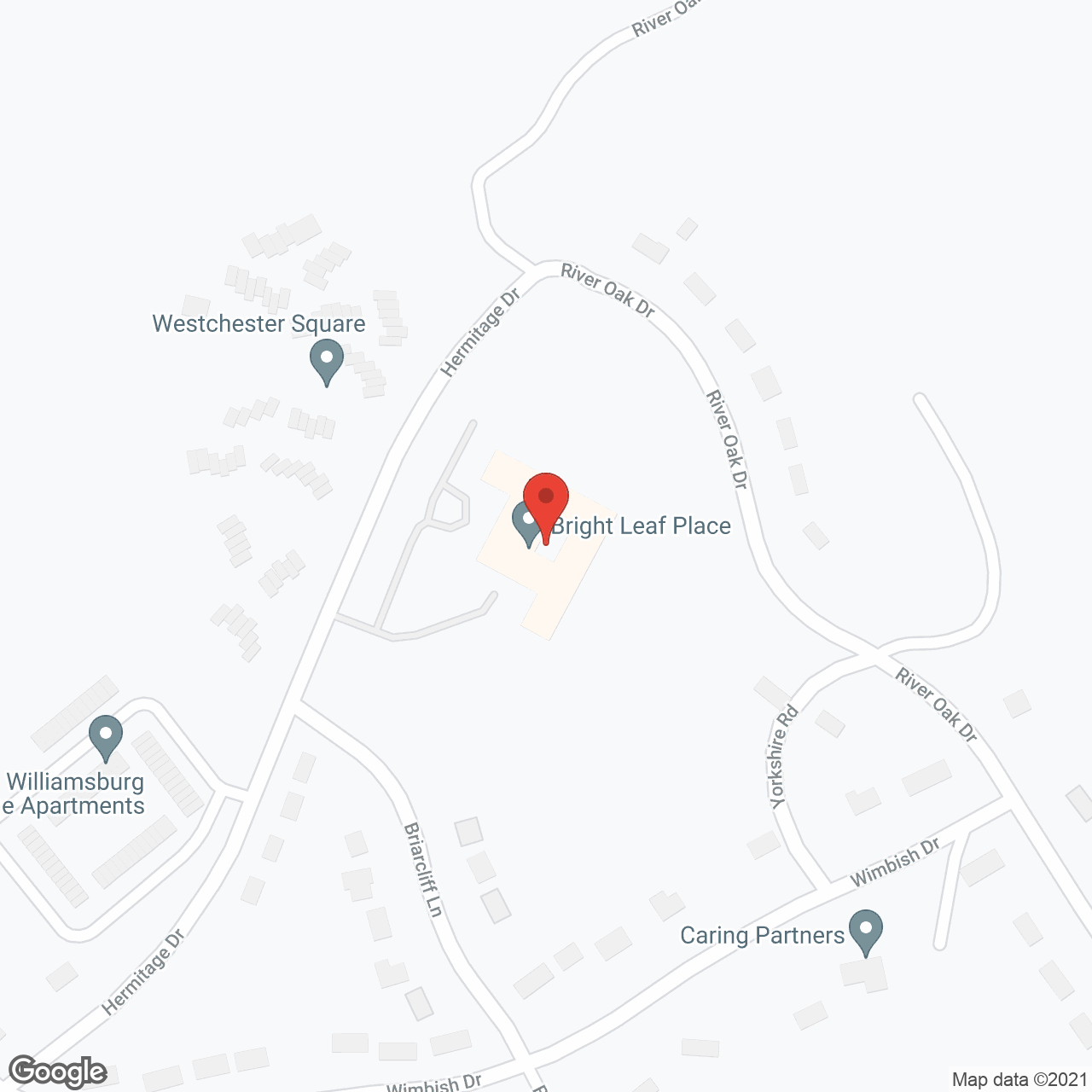 Bright Leaf Place in google map
