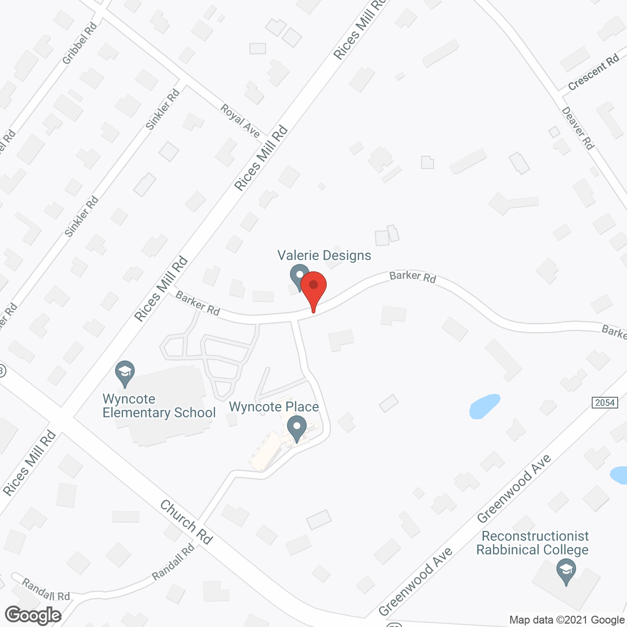 Wyncote Place Memory Care Community in google map