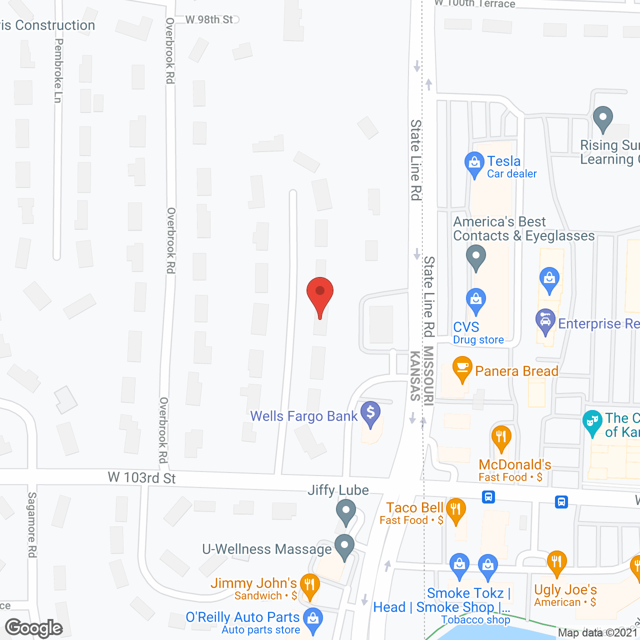 ComfortCare Homes in google map