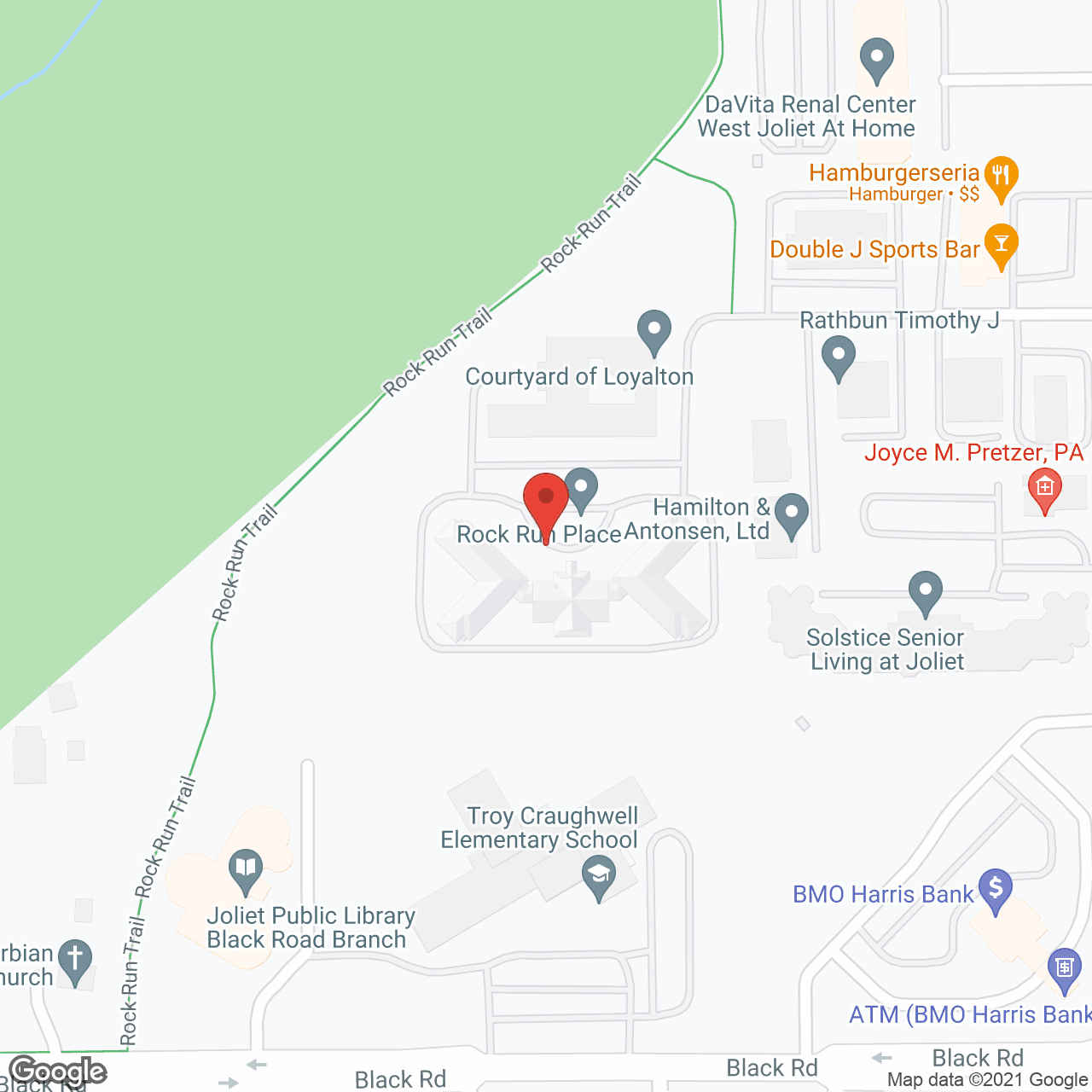 Rock Run Place - AL in google map
