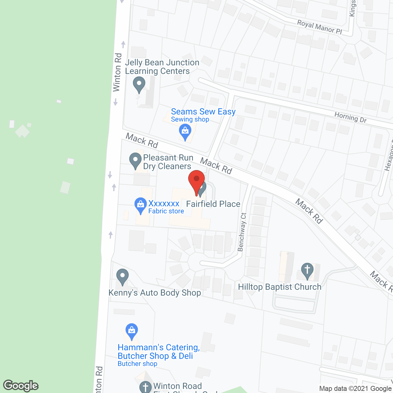 Trustwell Living at Fairfield Place in google map