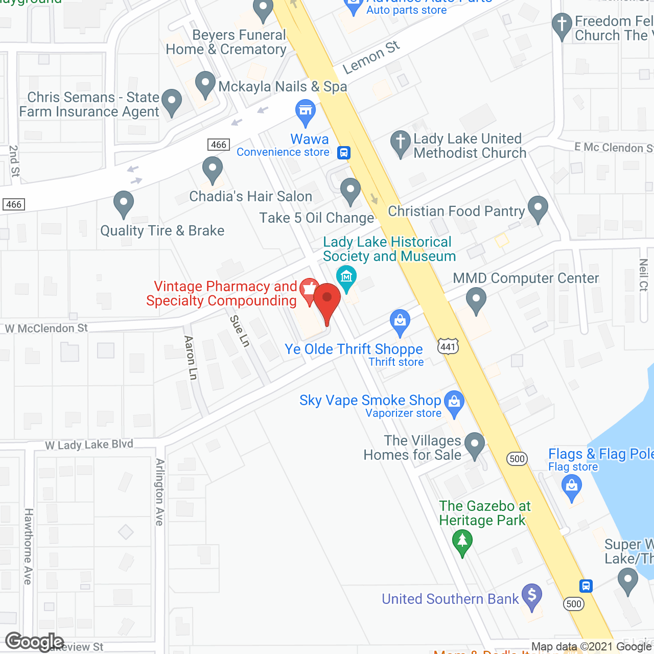 Buffalo Crossings Assisted Living Community in google map