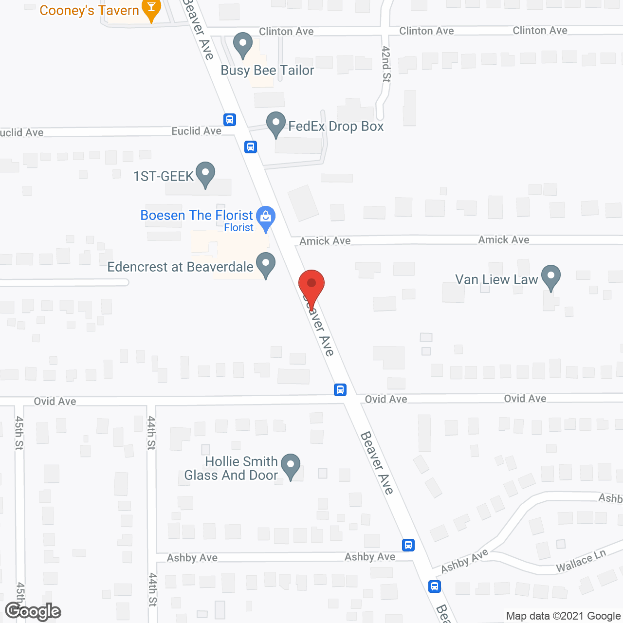 Edencrest at Beaverdale in google map
