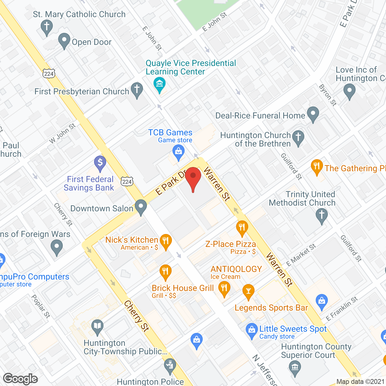 Park Lofts at Huntington in google map