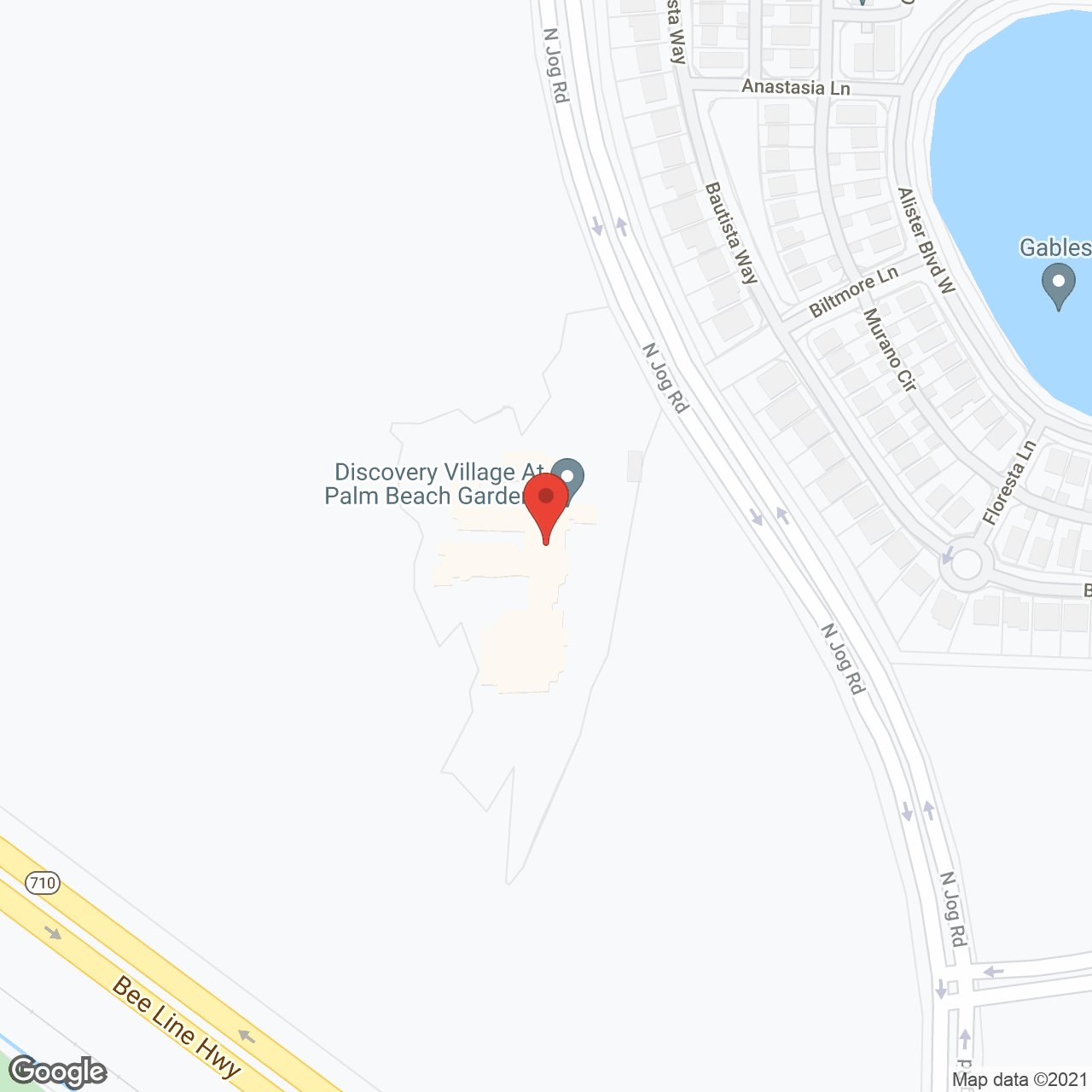Discovery Village at Palm Beach Gardens in google map