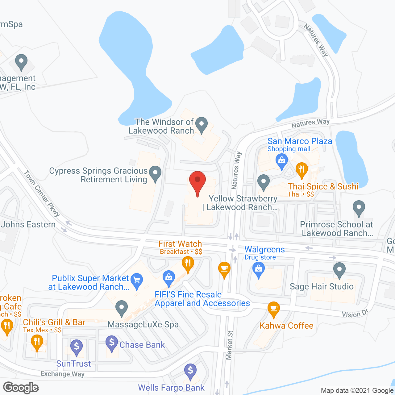 Windsor Reflections Memory Care in google map