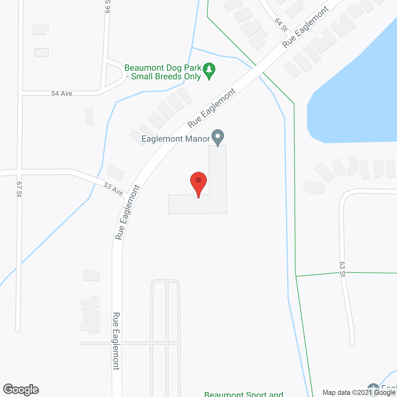 Eaglemont Manor in google map