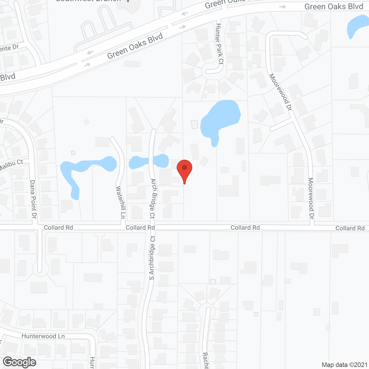 Heartis Arlington in google map