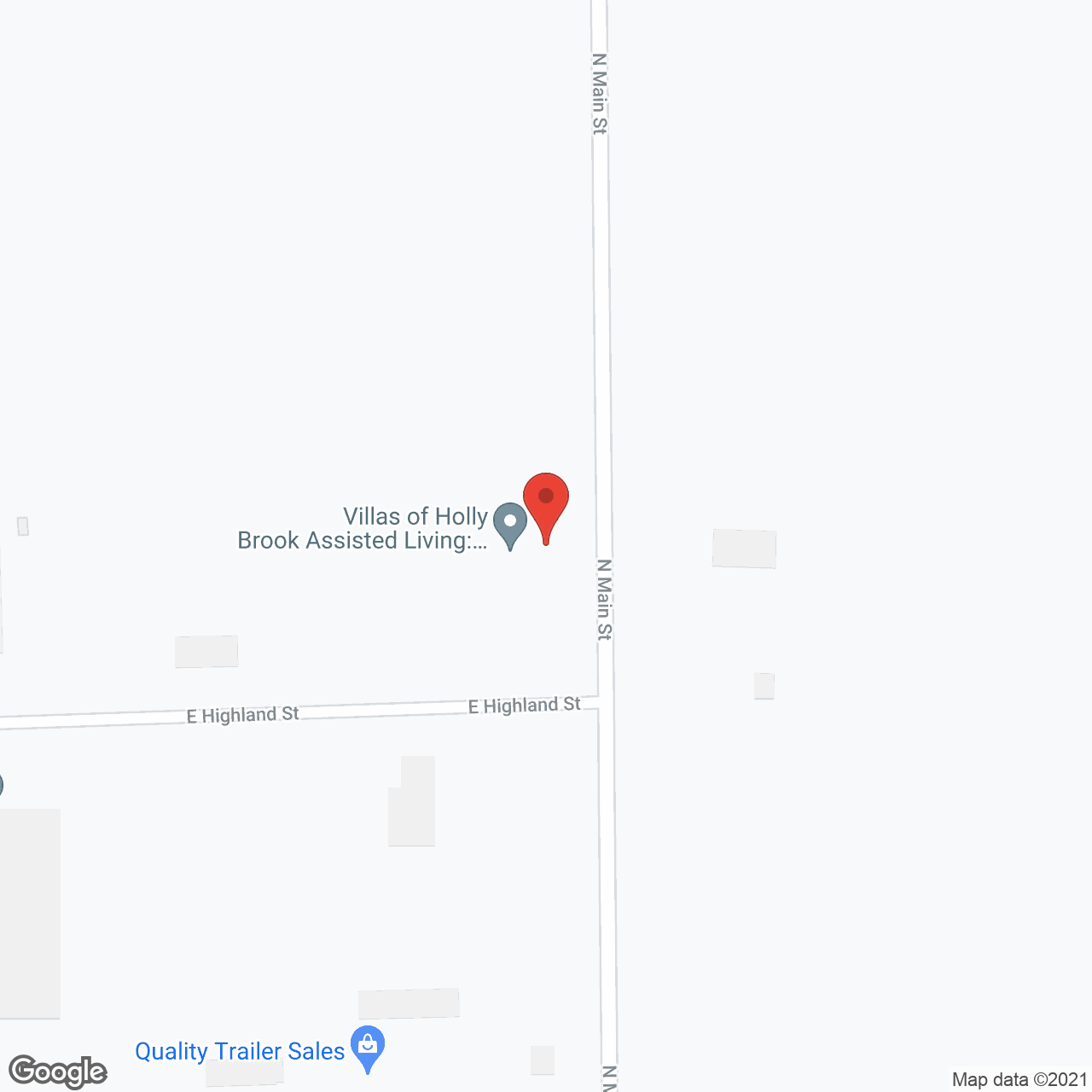 Villas of Holly Brook - Morton in google map