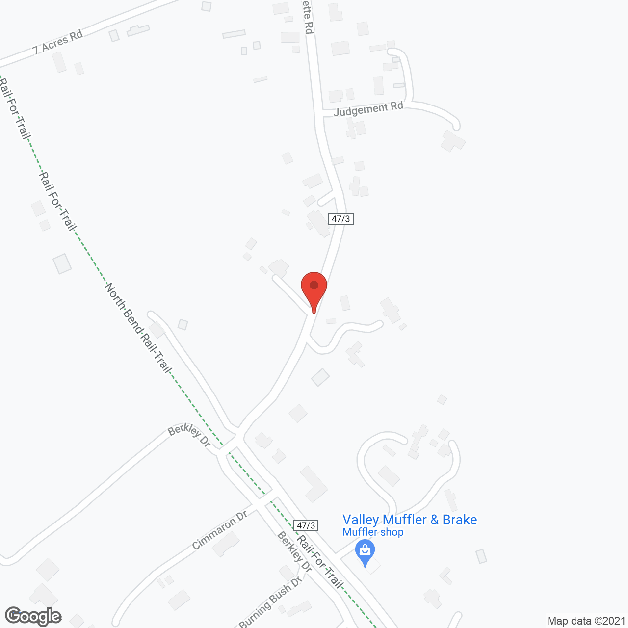Cedar Grove in google map