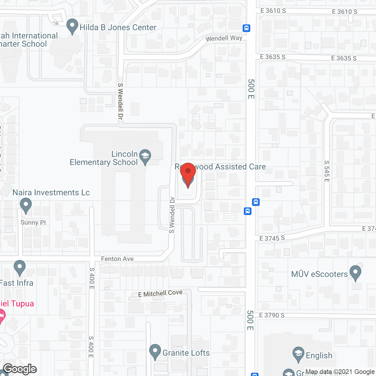 Rosewood Assisted Care in google map
