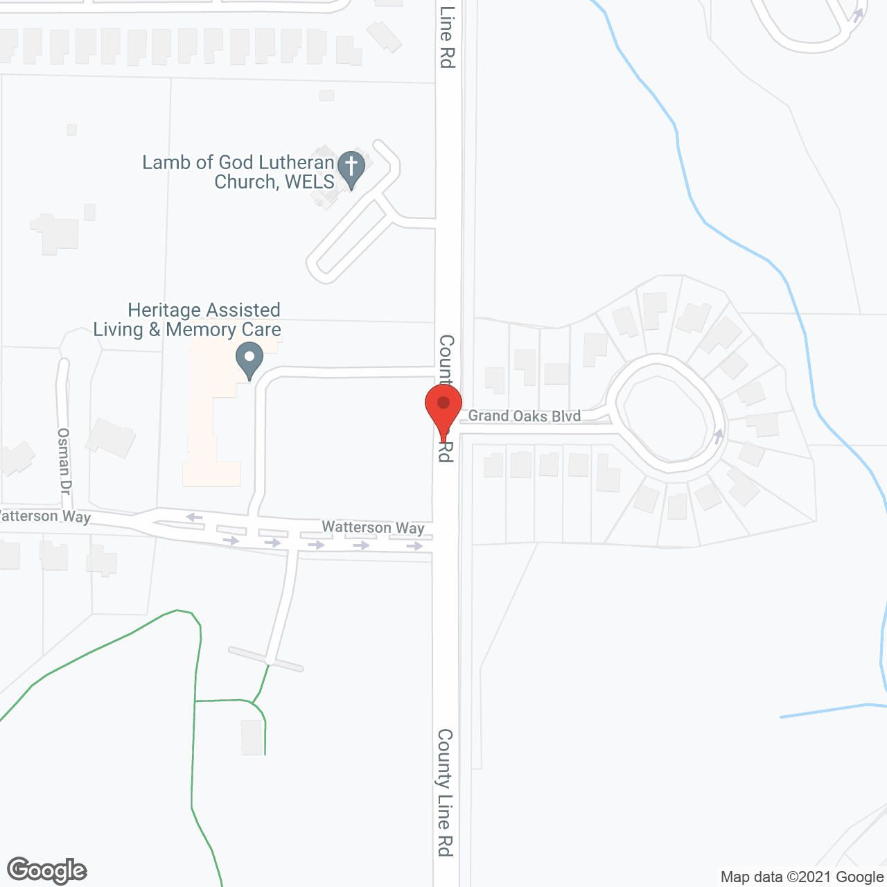 Heritage Assisted Living and Memory Care in google map
