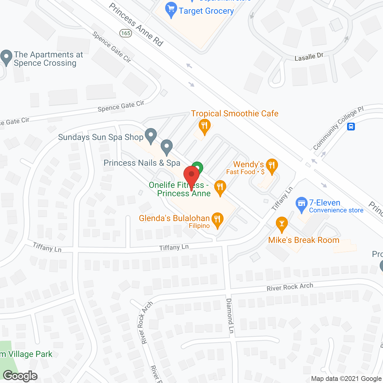 Harmony at Independence in google map