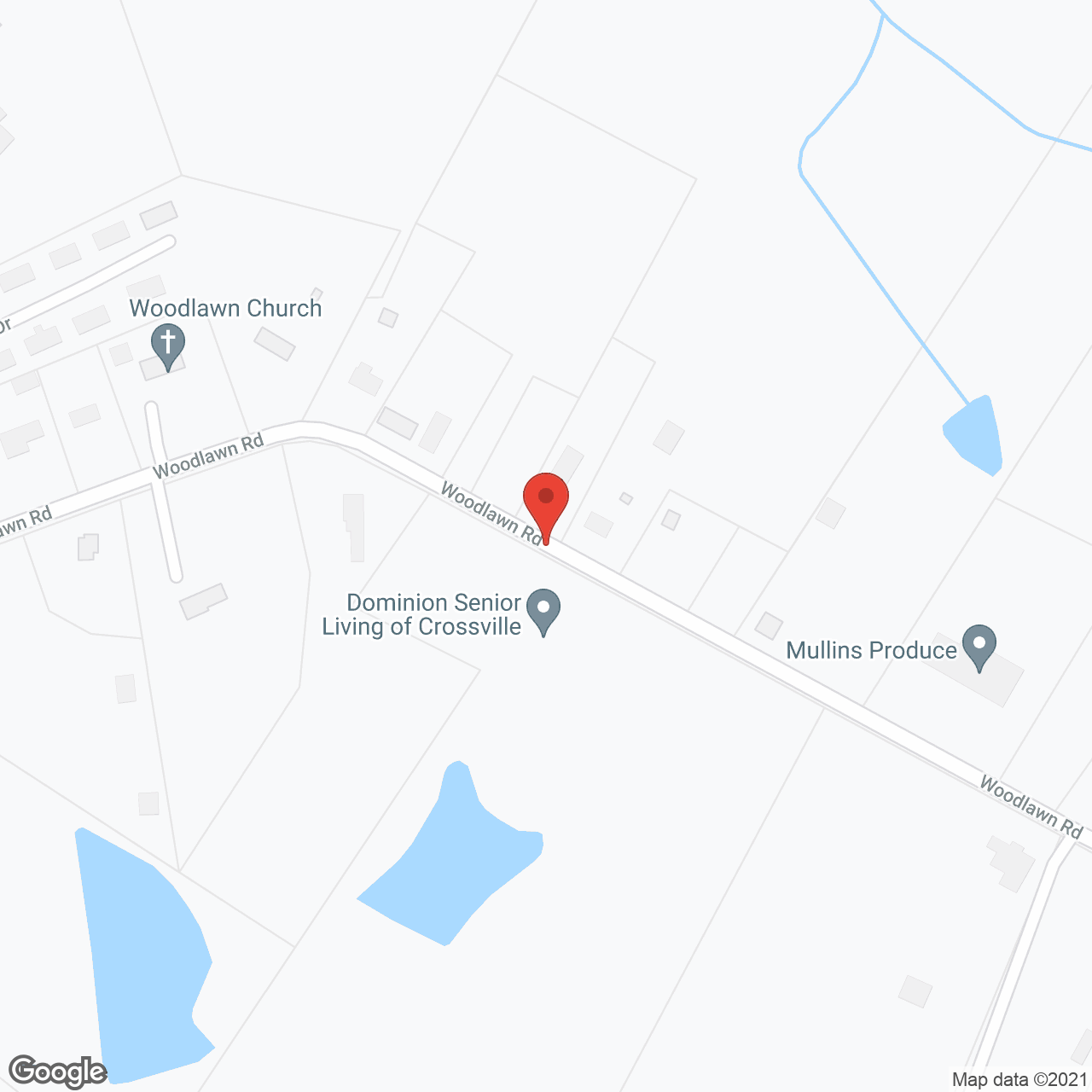 Dominion Senior Living Crossville in google map