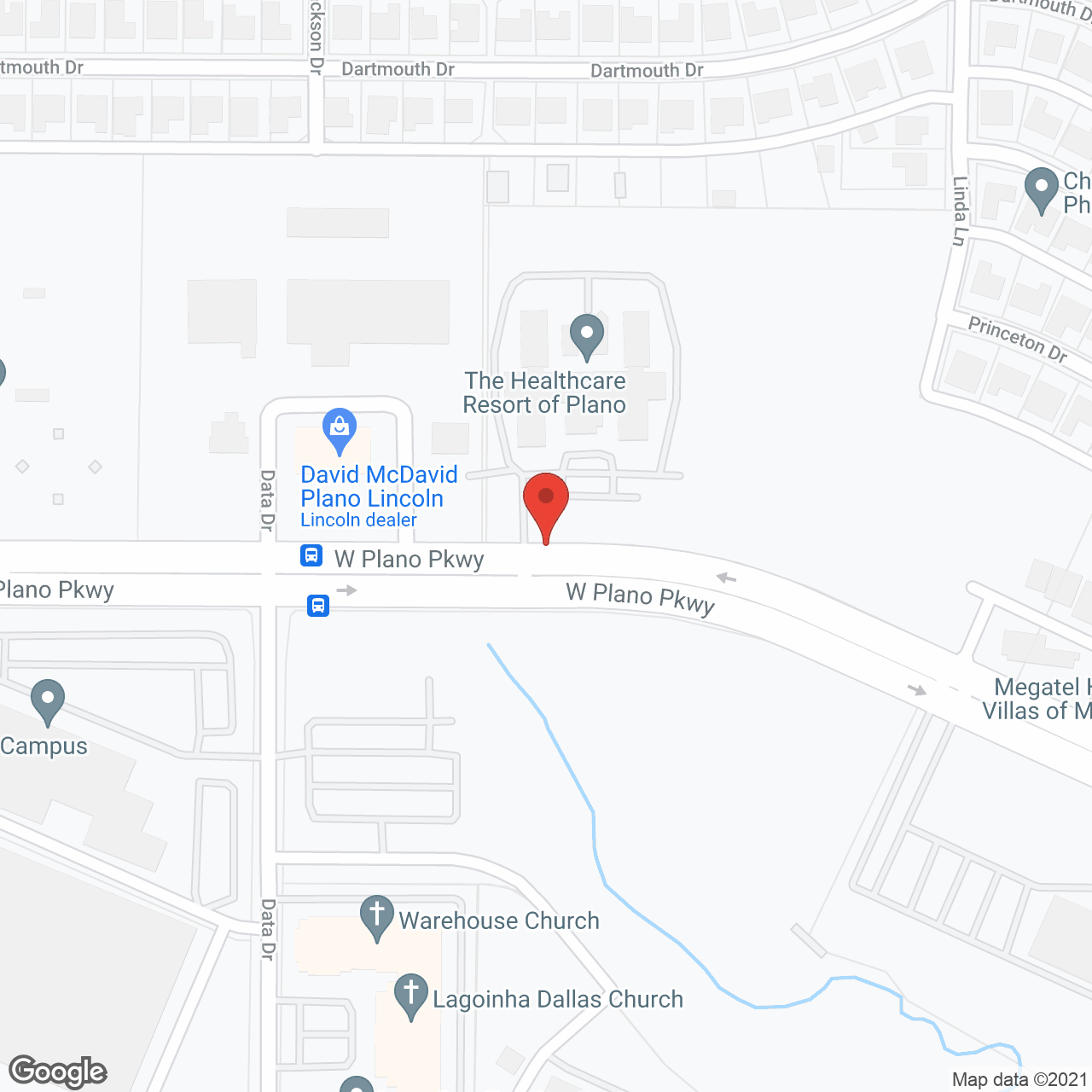The Healthcare Resort of Plano in google map
