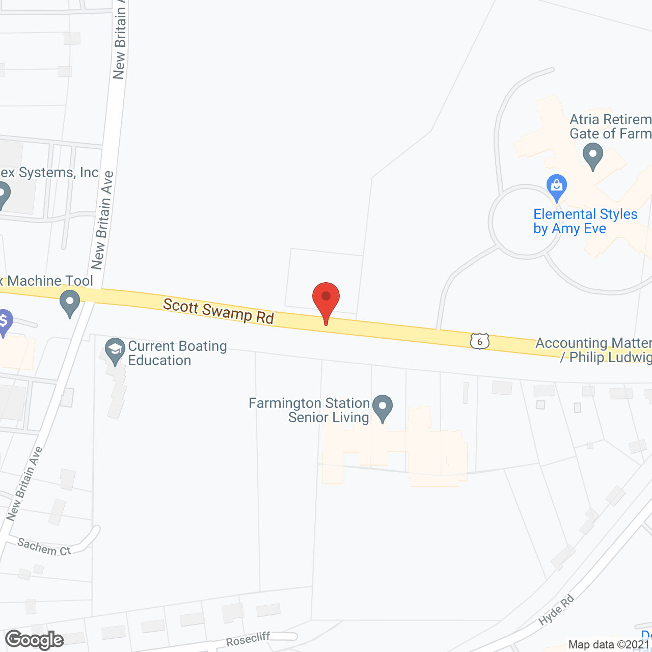 Farmington Station,  A Senior Living Residence in google map