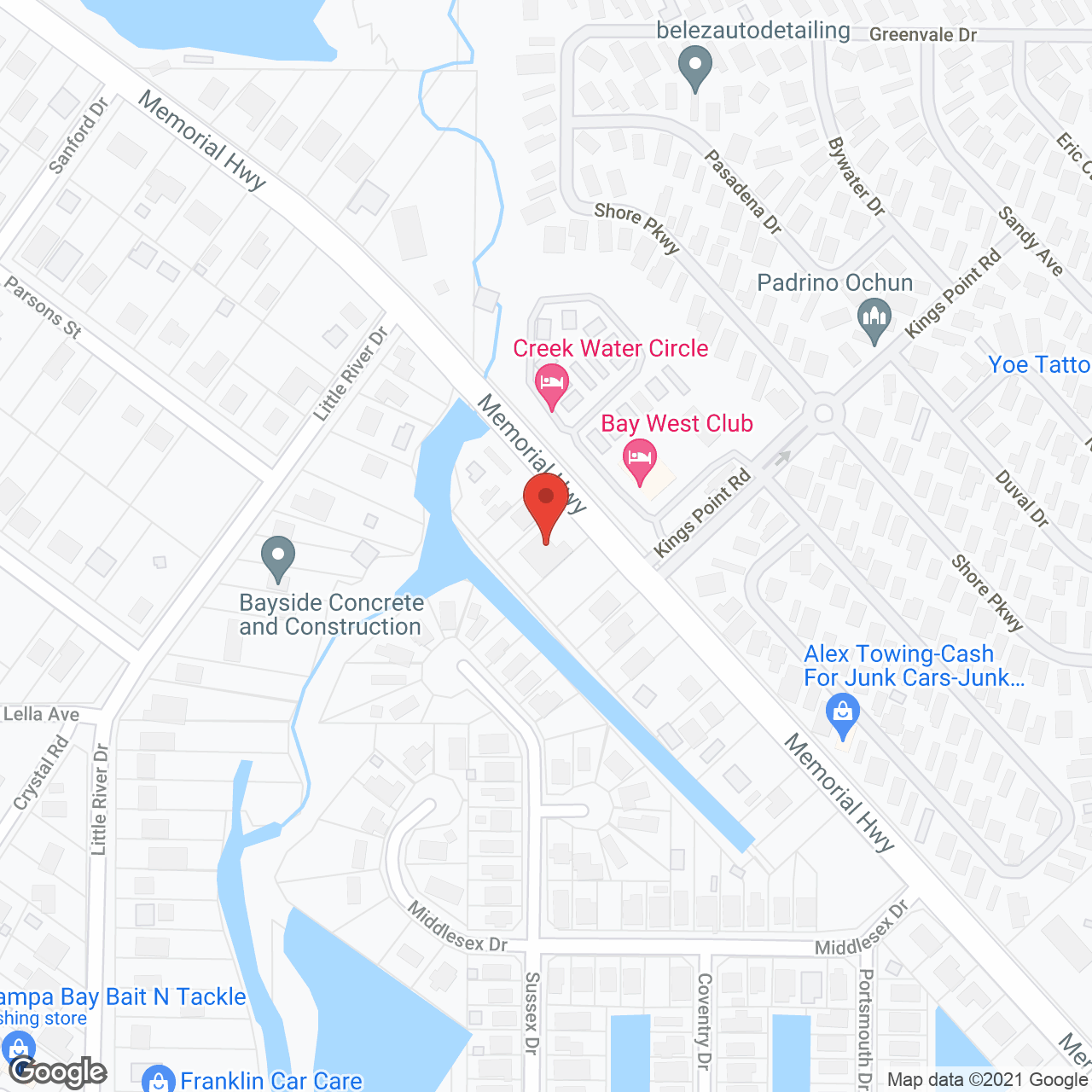 La Casa ALF in google map
