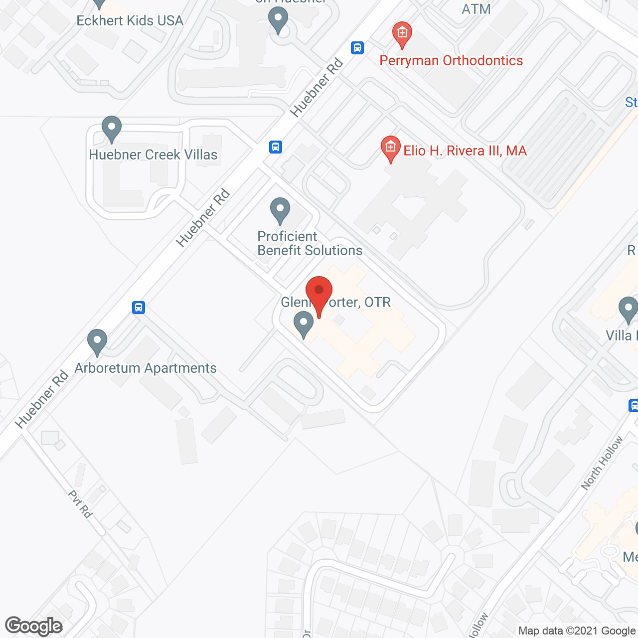 Huebner Creek Place Health and Rehabilitation Center in google map
