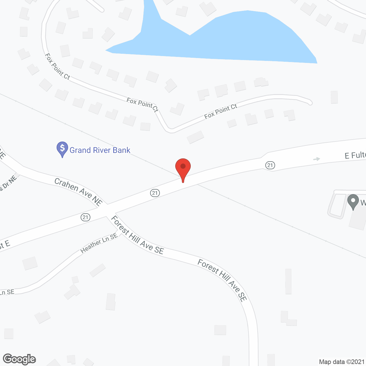 Porter Hills Village in google map