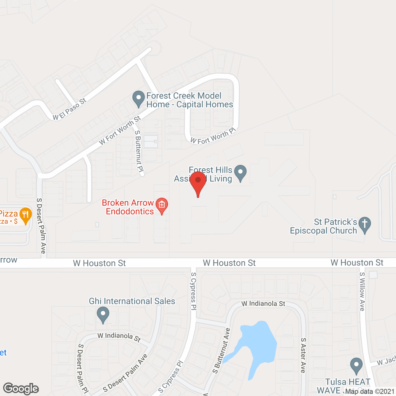 Forest Hills Assisted Living Retirement and Care Center in google map