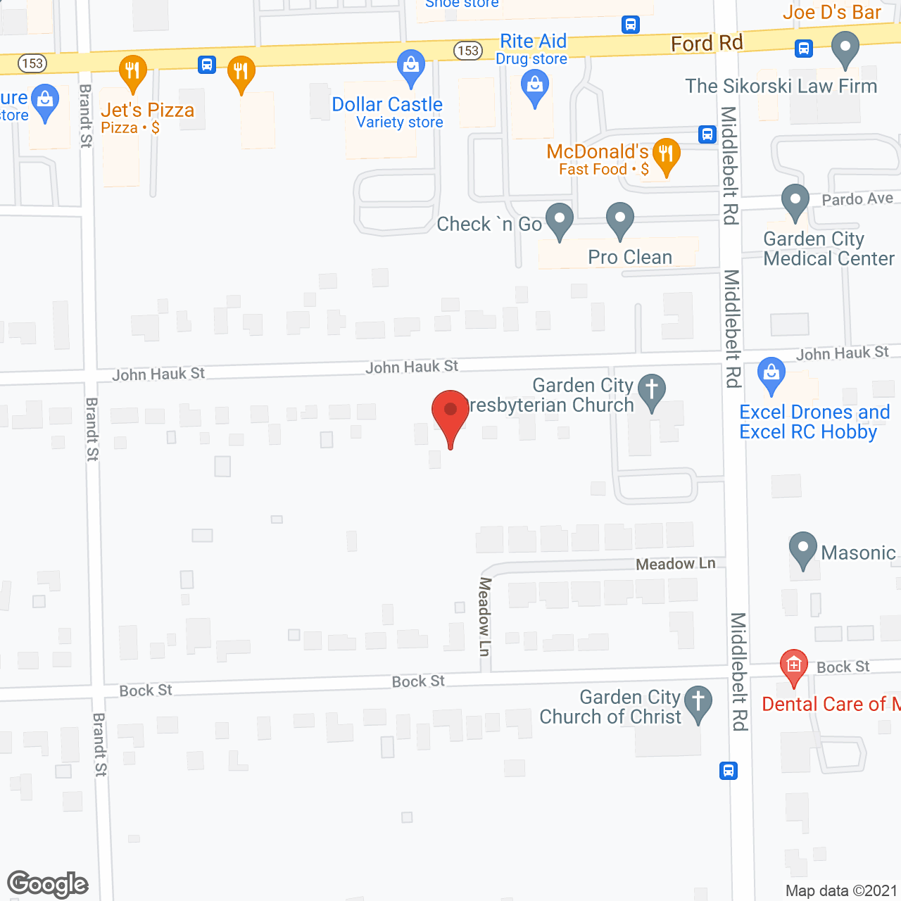 Blessed Assisted Living in google map