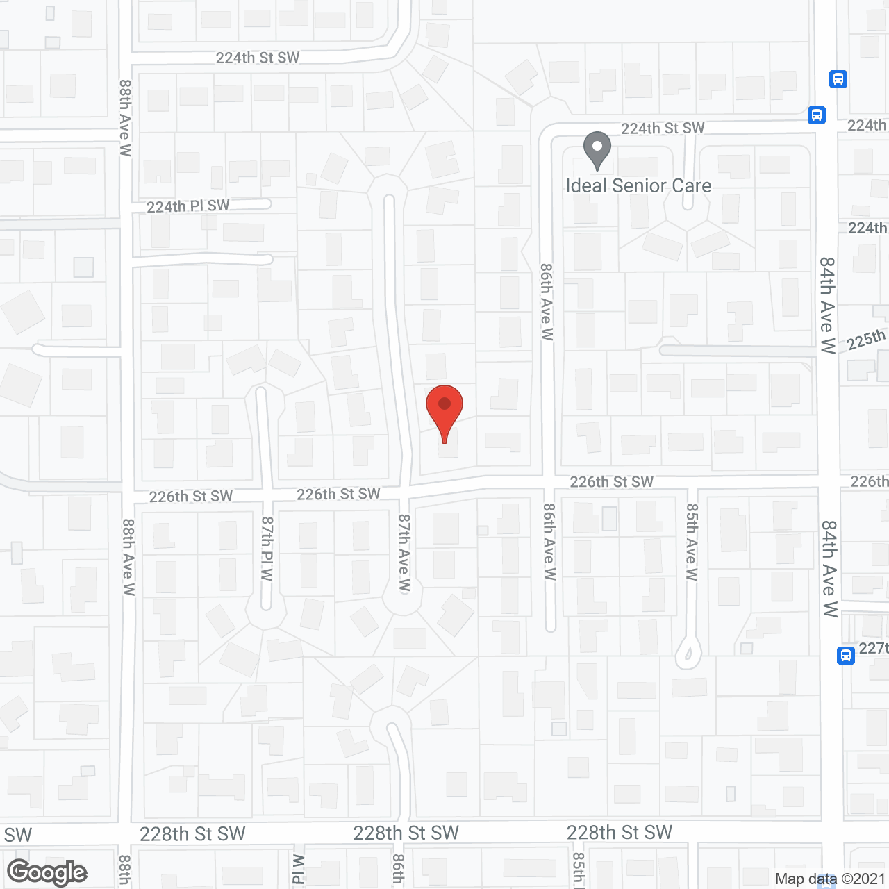 Edmonds Vista AFH LLC in google map
