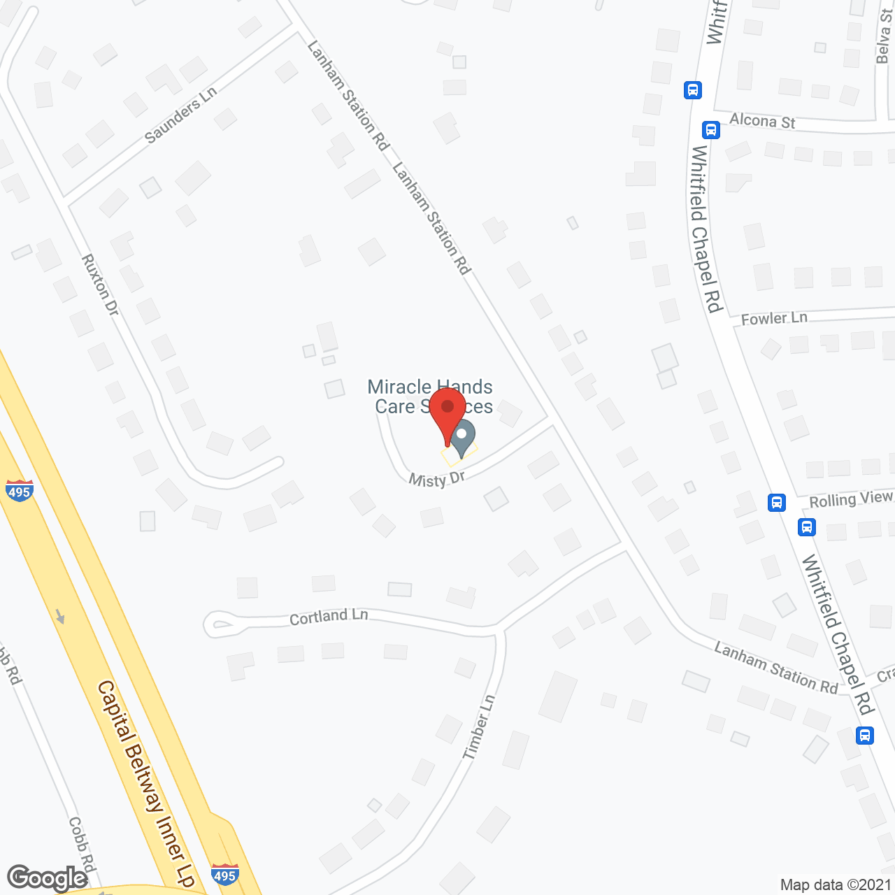 Miracle Hands Care Services Assisted Living in google map