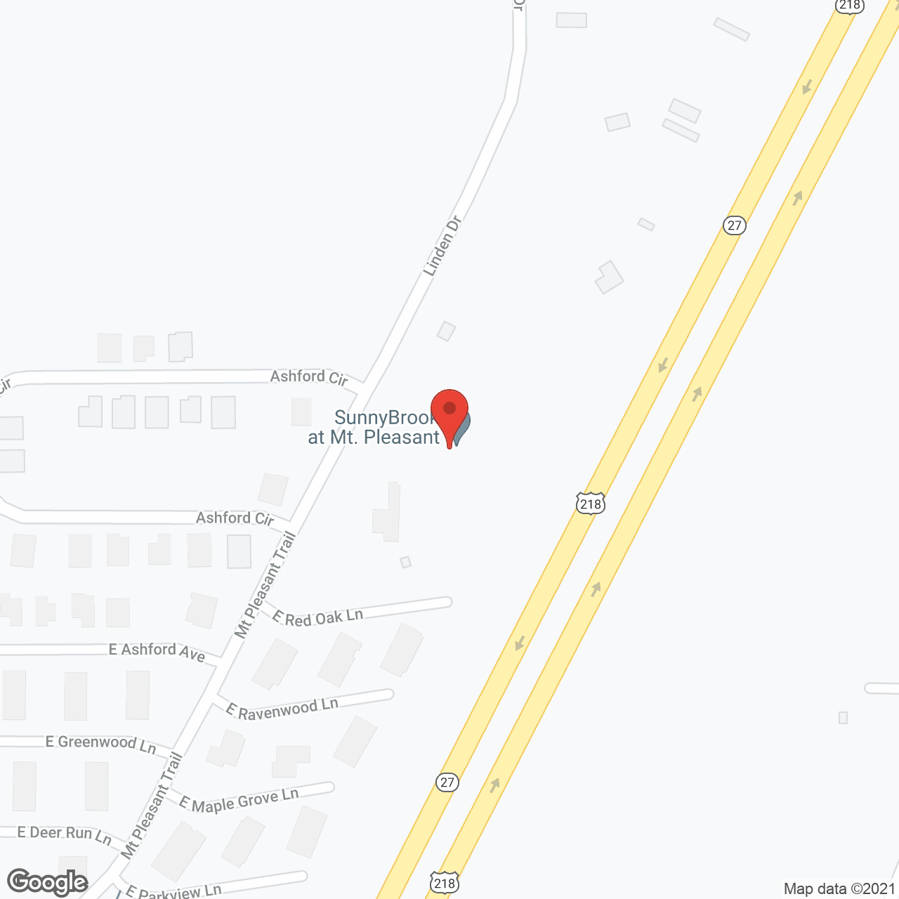 Addington Place Mt Pleasant in google map