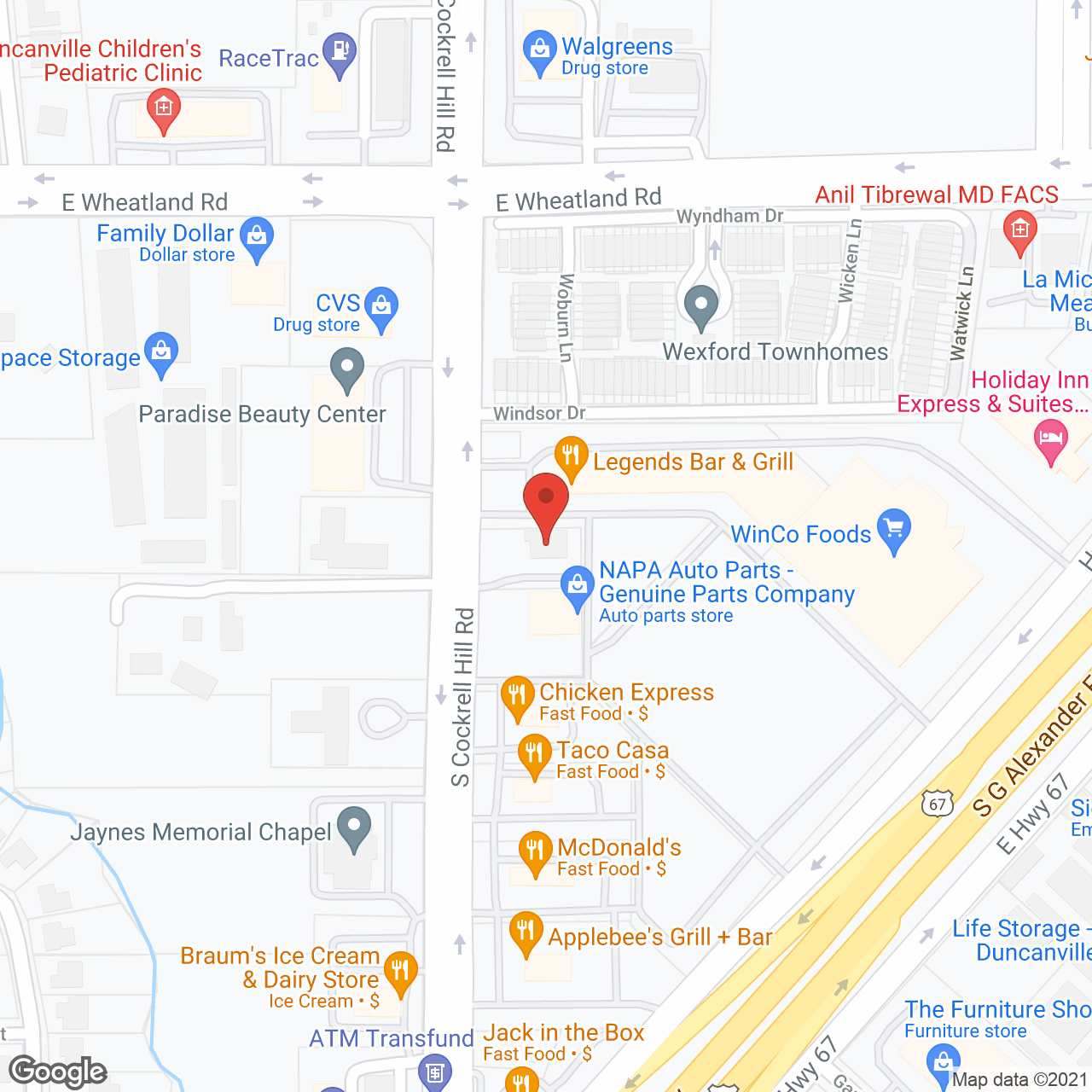 Phillips Family Medical in google map