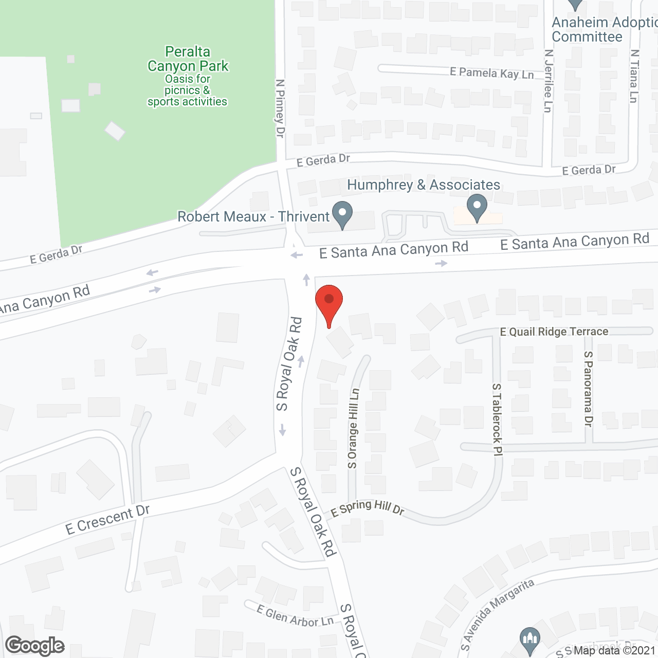 Orange Hill Quality Care in google map