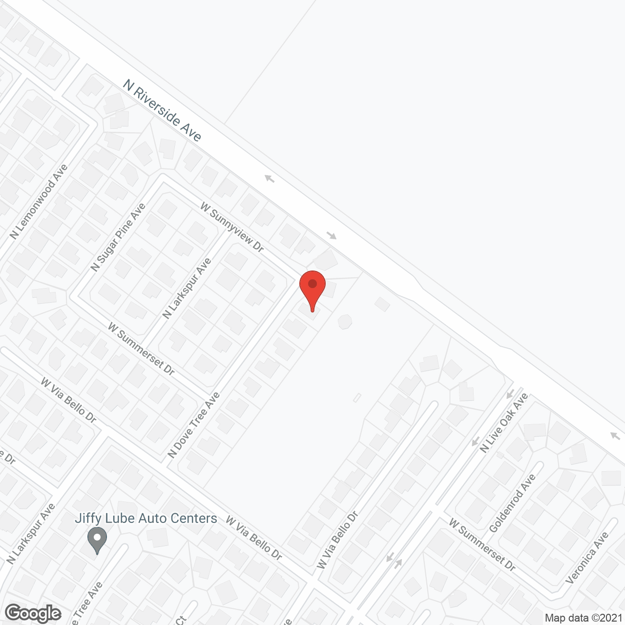 Dove Tree Manor in google map