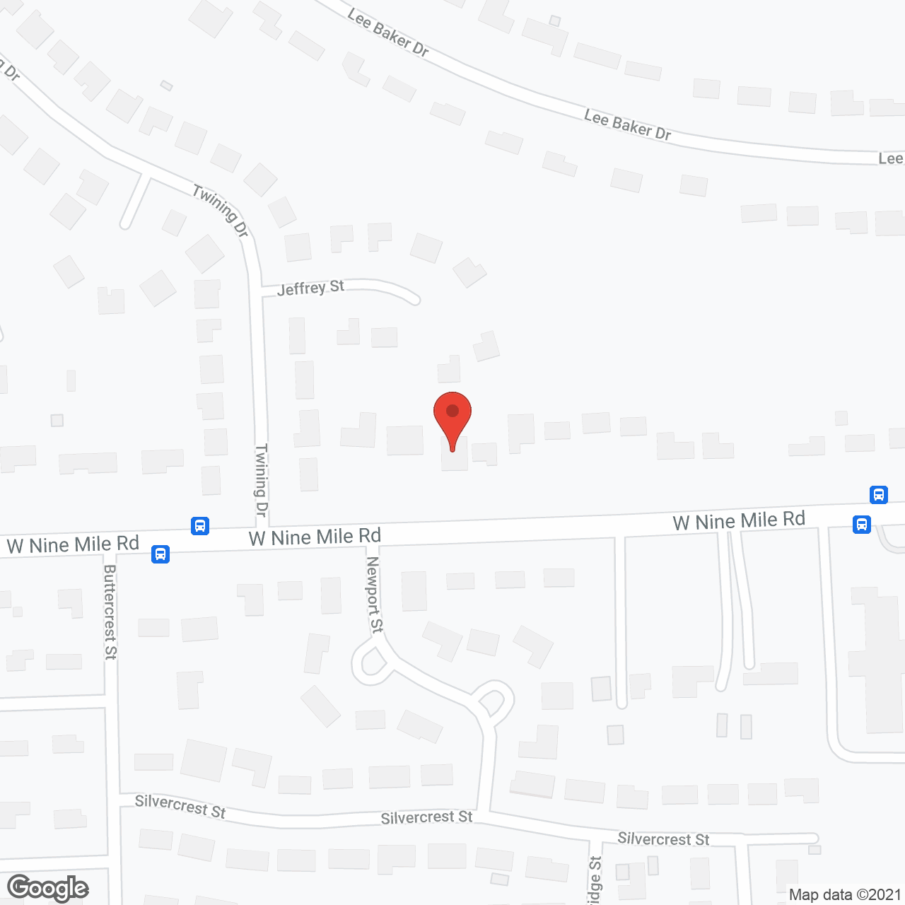 Swanson's Residential Care in google map