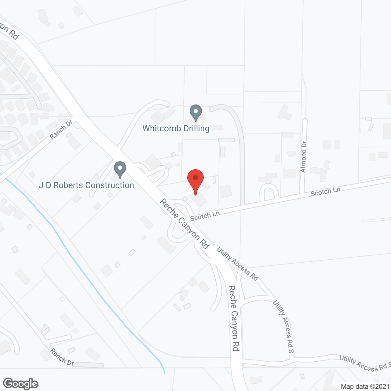 Milam Manor in google map