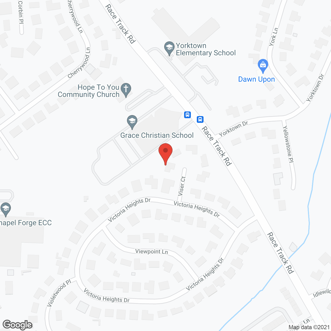 Cridge Home Care Assisted Living in google map