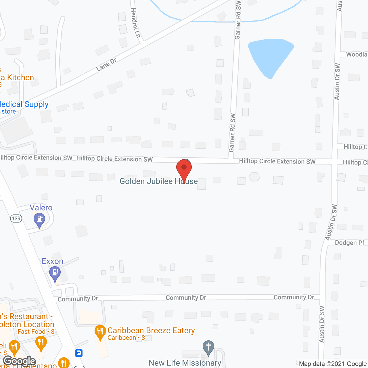 The Golden Jubilee House LLC in google map