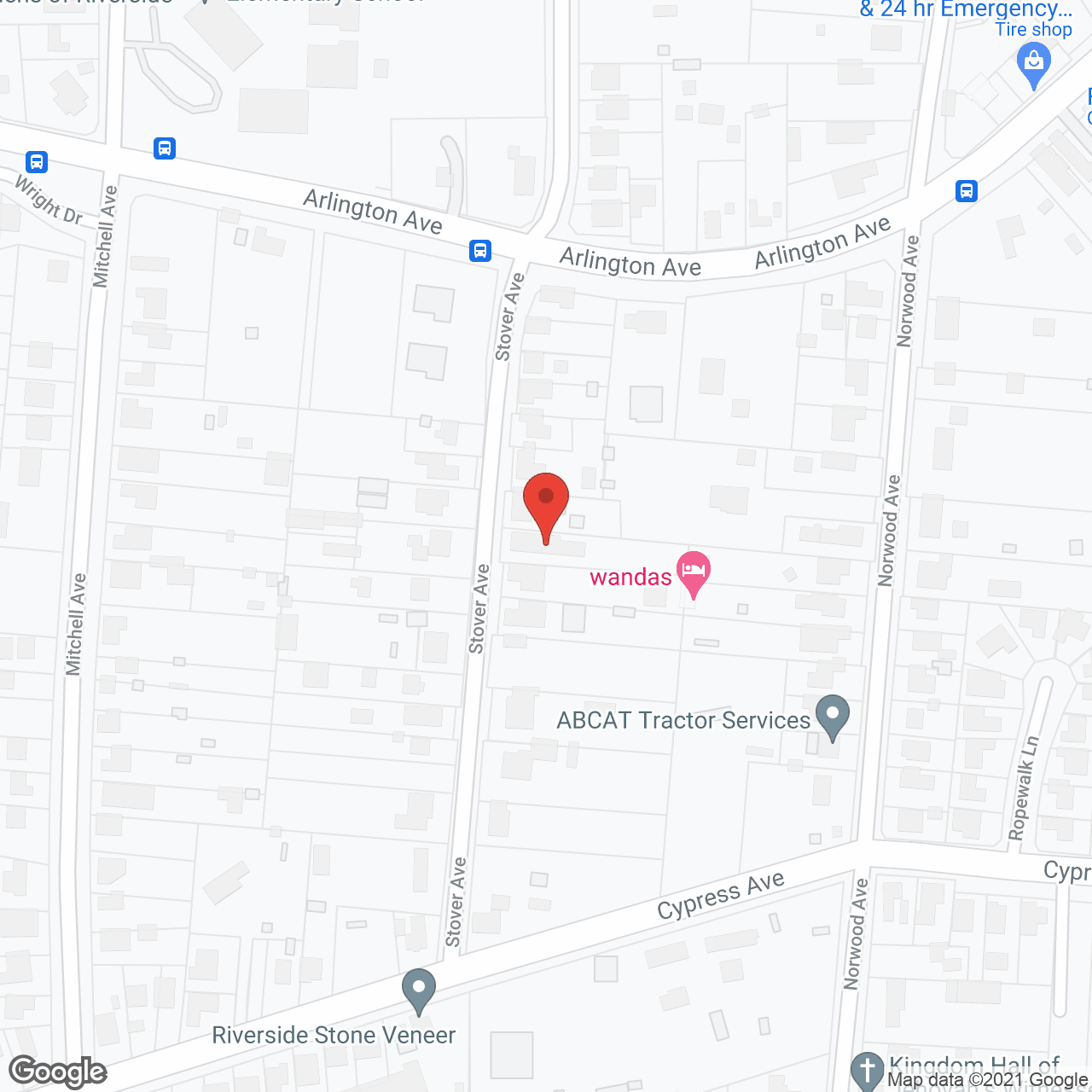 Angels of D & D Elderly Care in google map