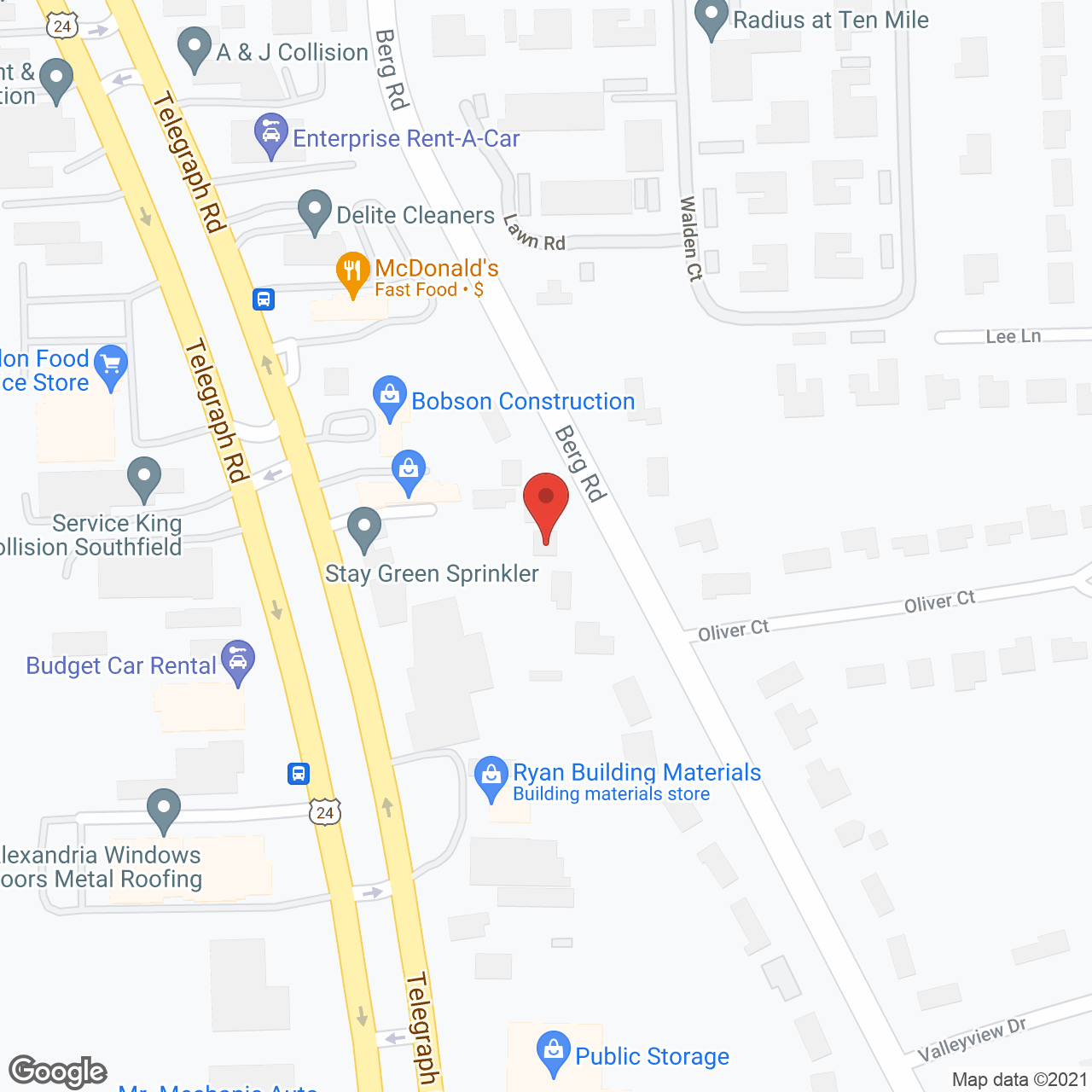 Friendly Faces in google map