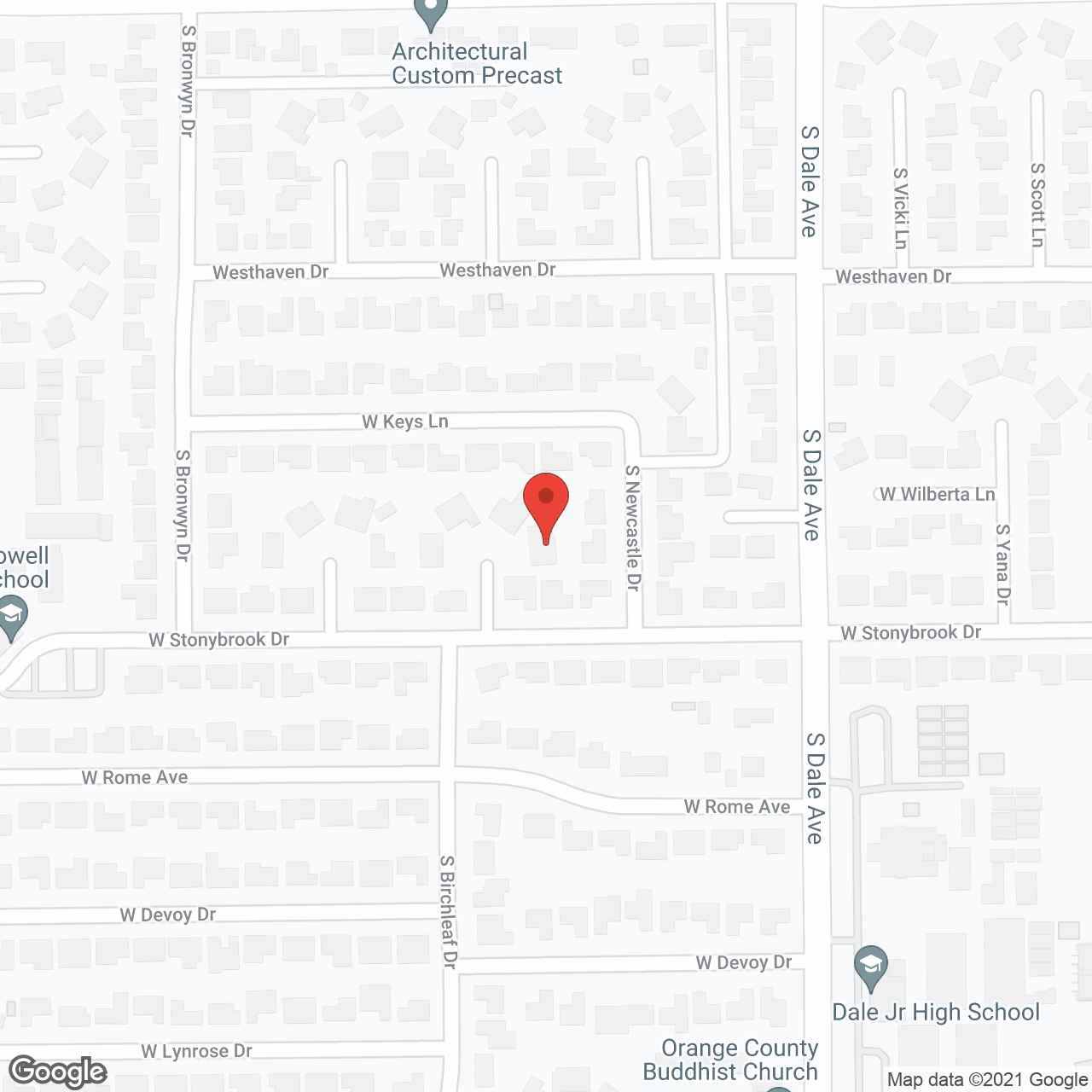 Blessings Senior Care in google map