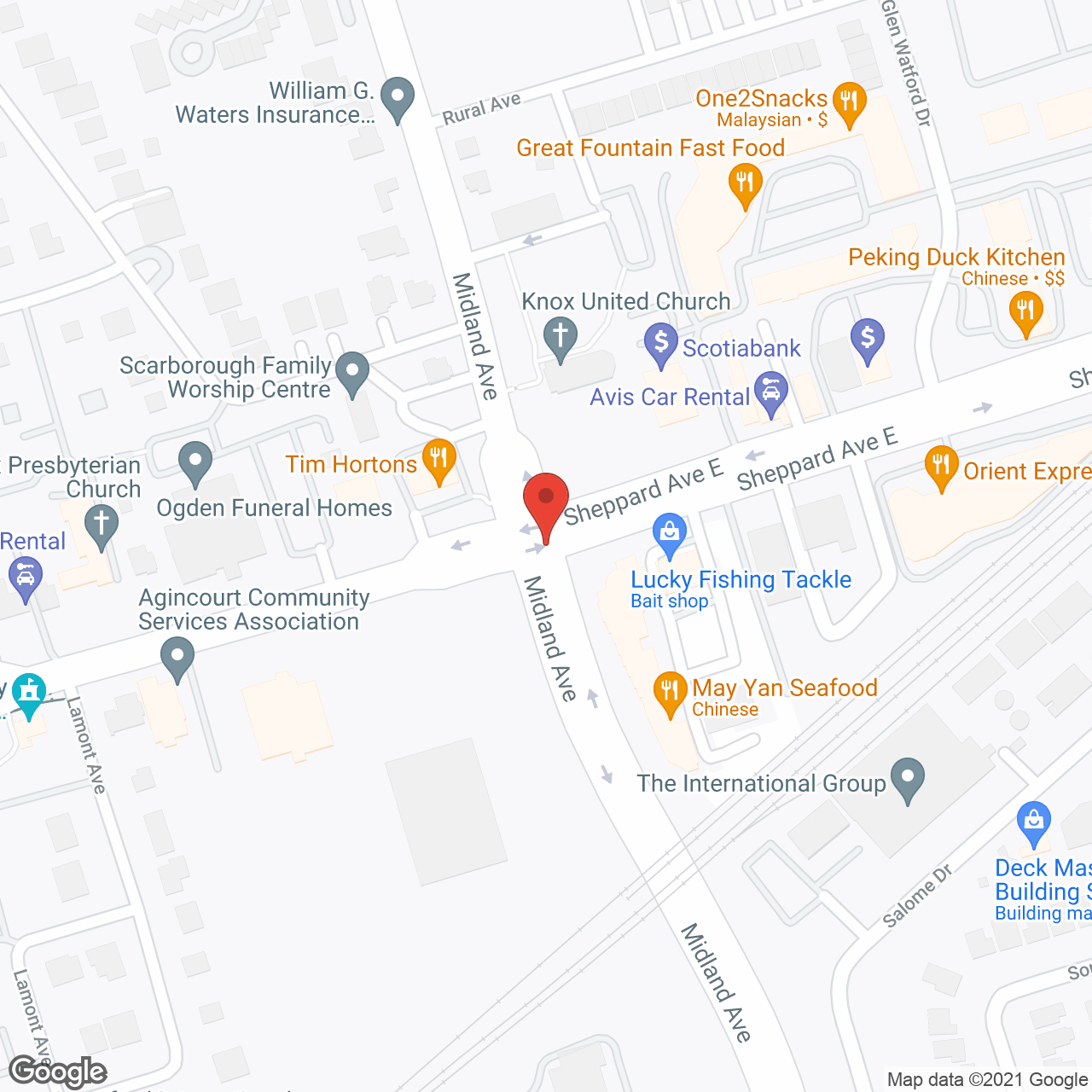 Shepherd Village in google map