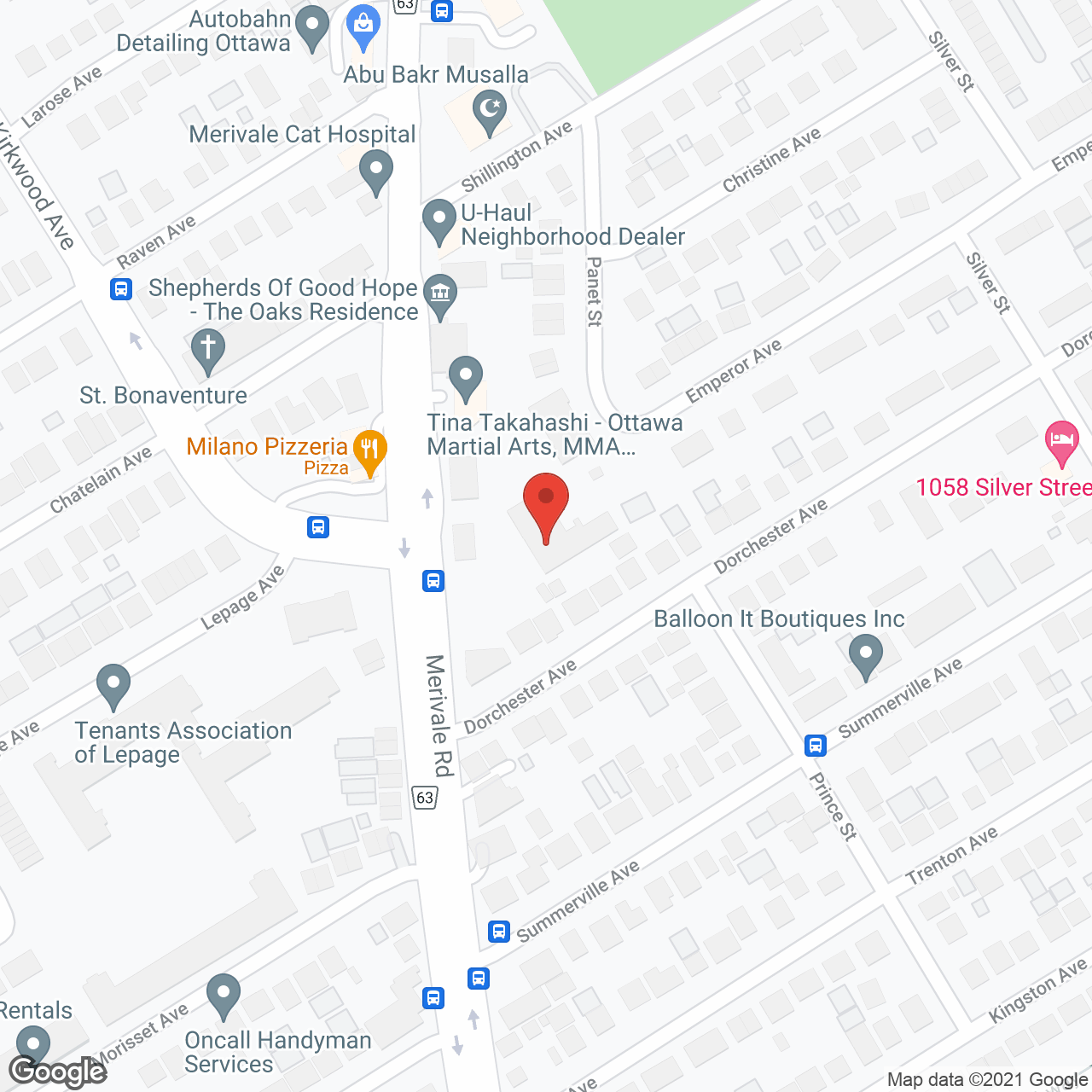 Parklane Residence in google map