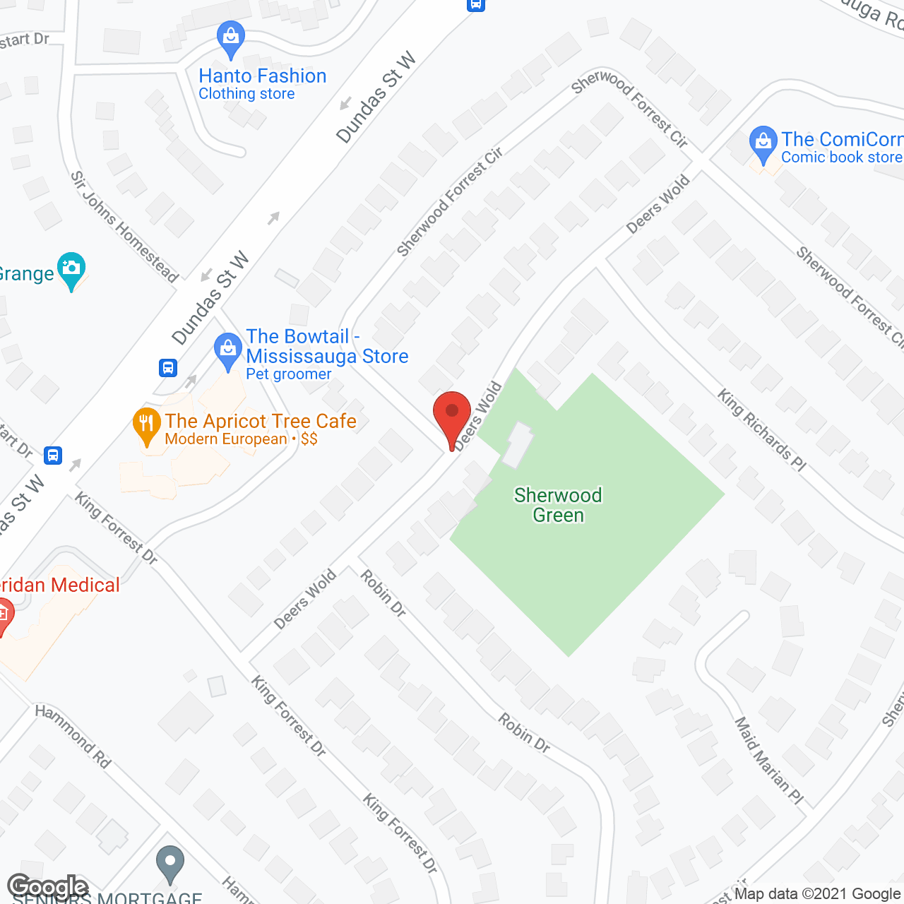 Carmel Heights in google map