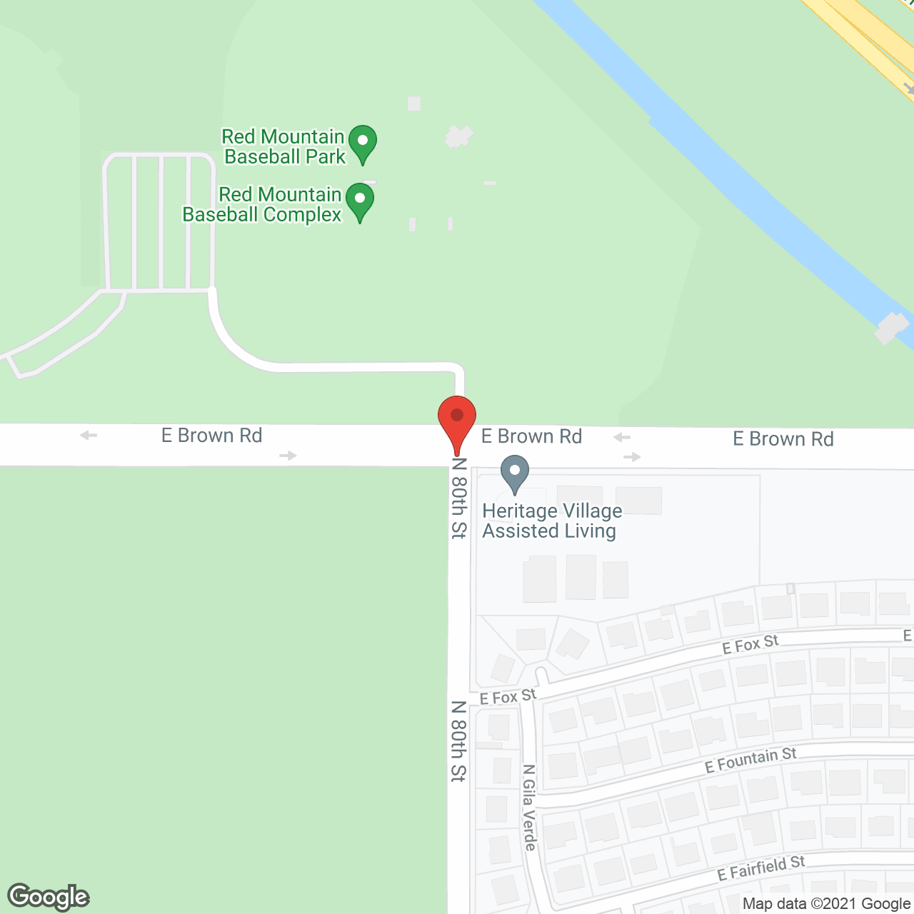 Heritage Village Assisted Living and Memory Care in google map