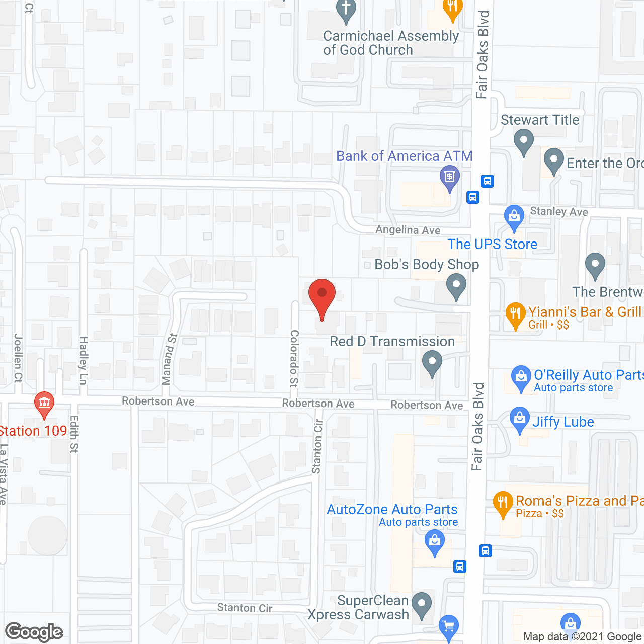 RNCare House @ Carmichael in google map