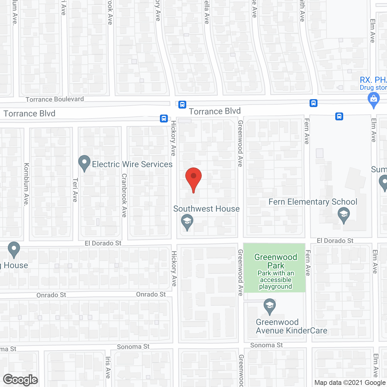 Golden Care Living III in google map