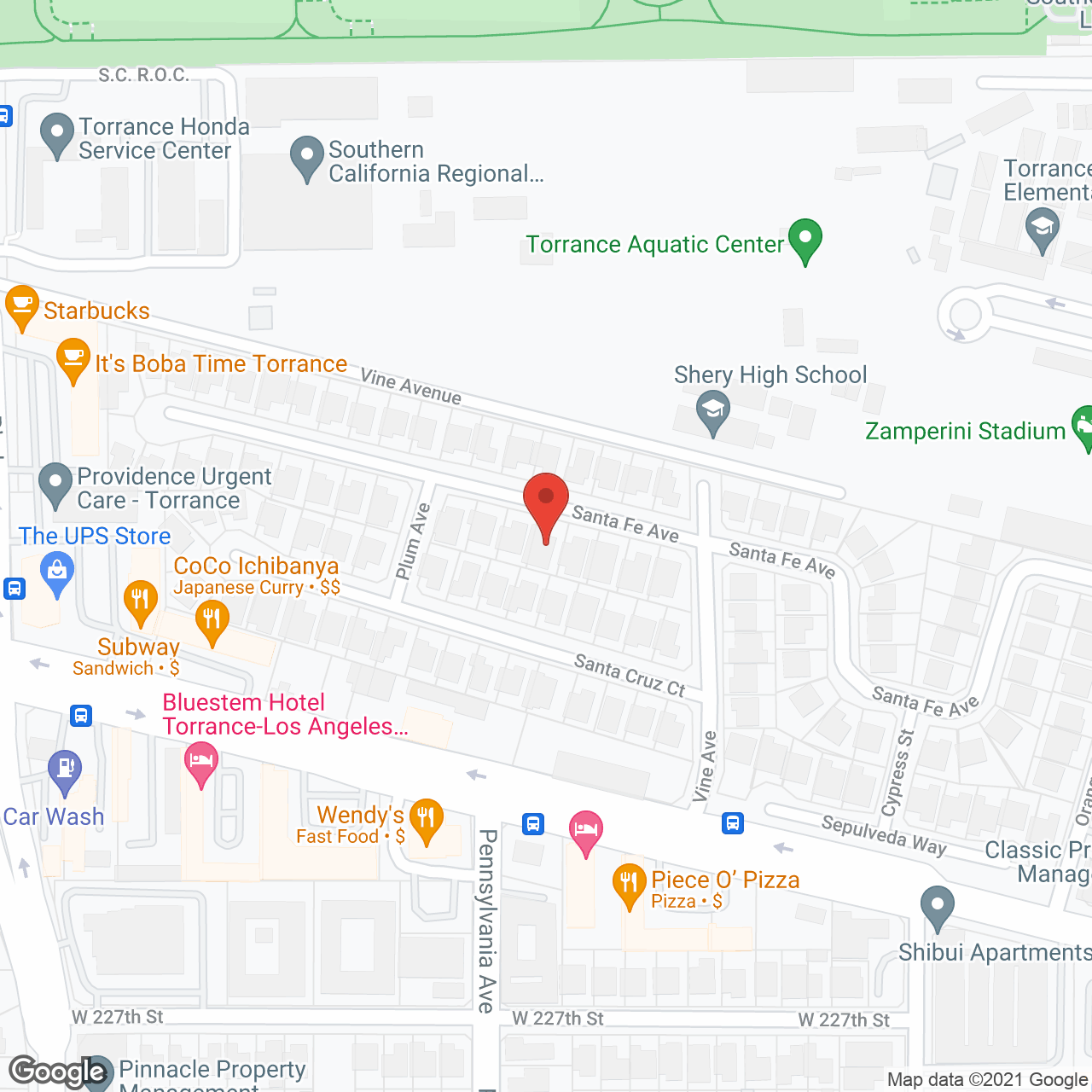 Santa Fe Home Care in google map