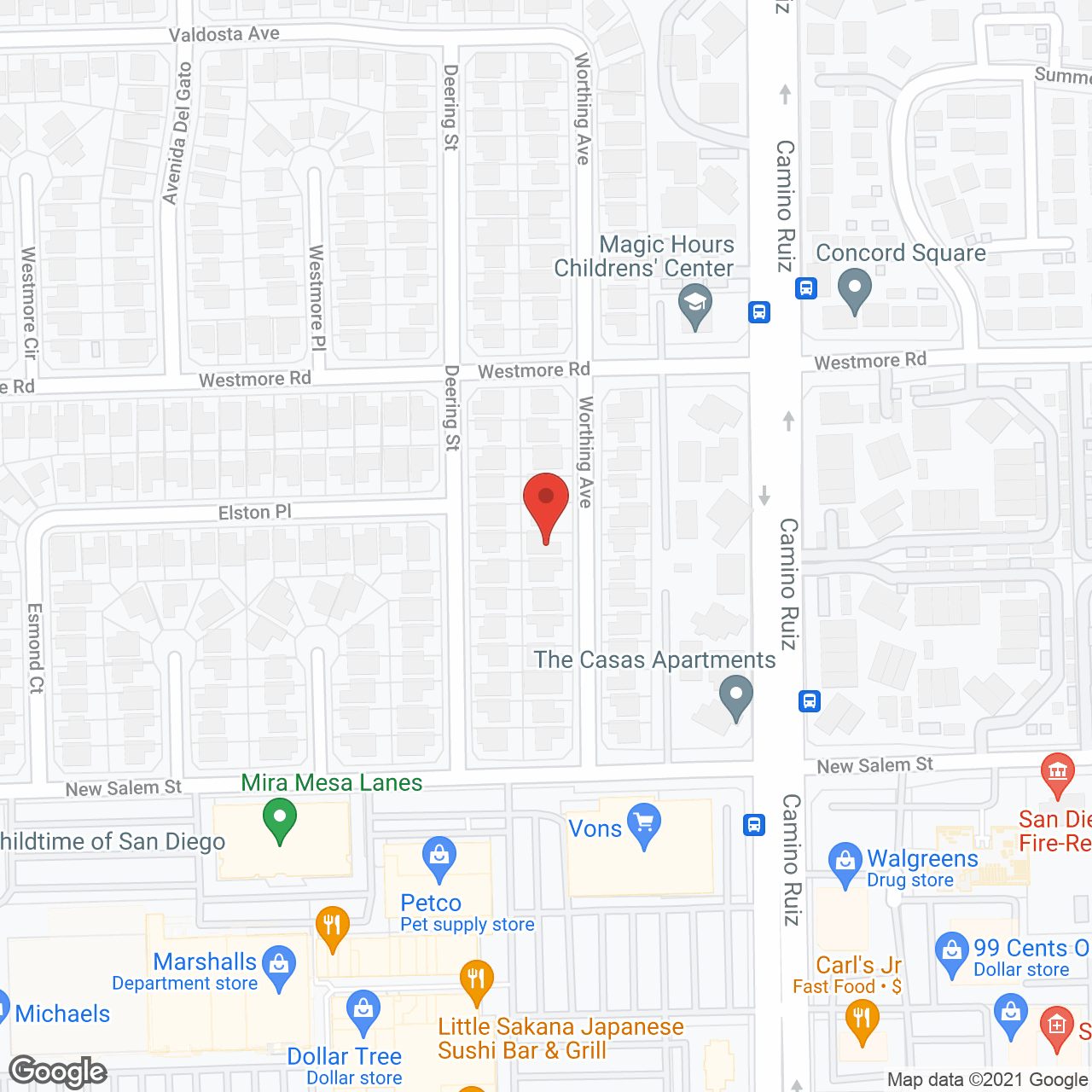 Joster Villa in google map