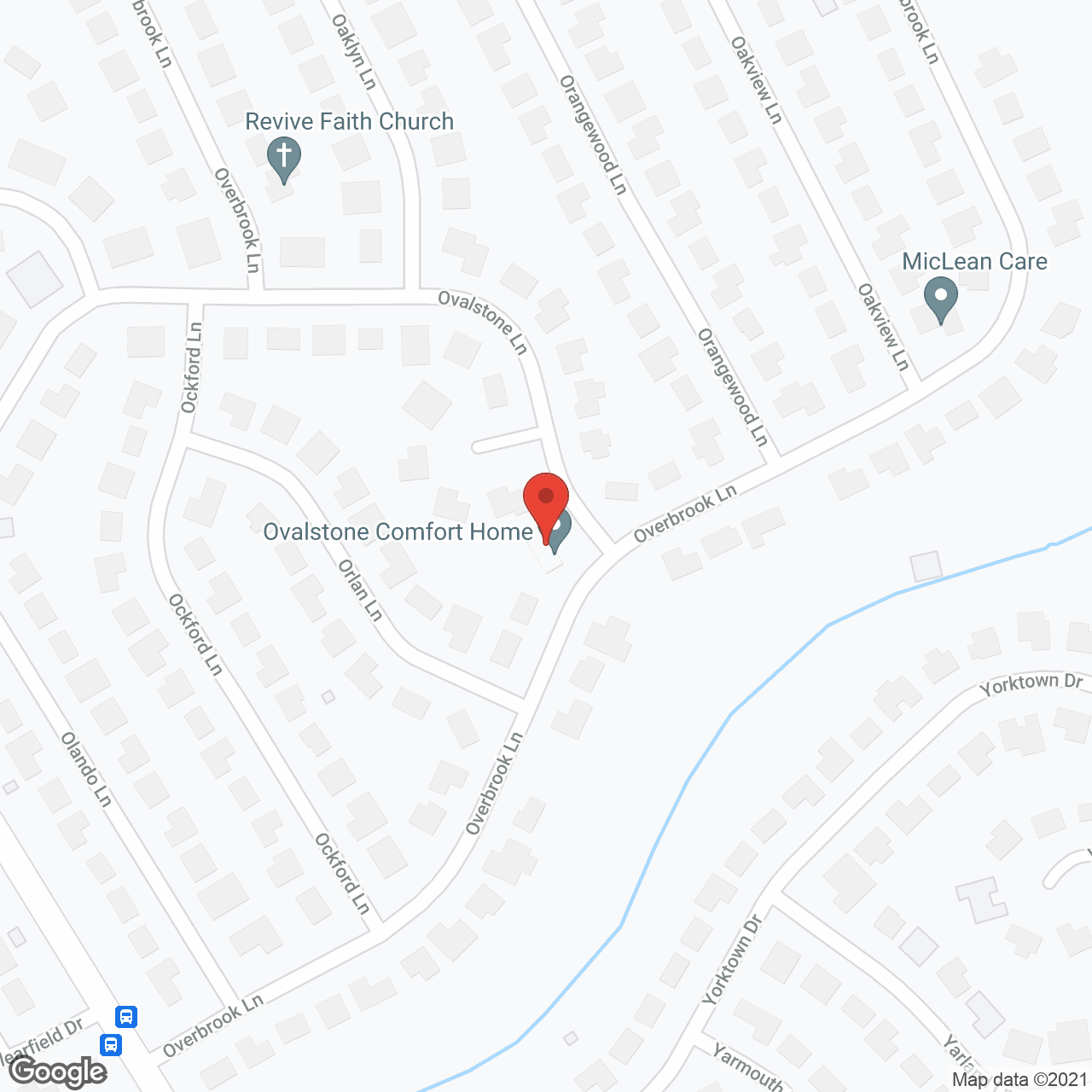 Ovalstone Comfort Home in google map